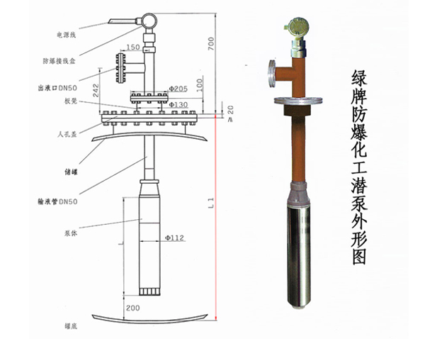 绿牌化工潜泵